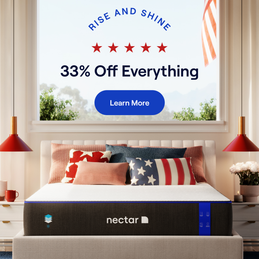 nectar 33% Off at carson mattress outlet